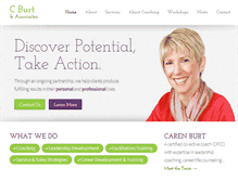 Tablet Screenshot of cburtandassociates.com